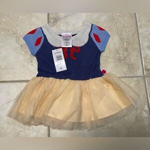 Disney Princess Toddler Girls Snow White Cosplay Dress size 0-3 Months